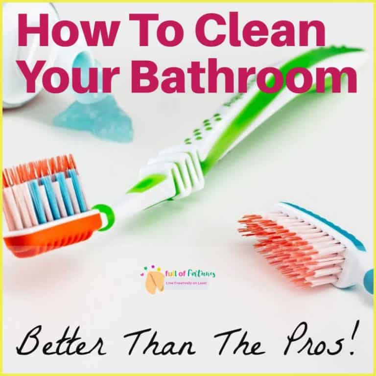 How To Deep Clean Your Bathroom In Less Time Than You Think