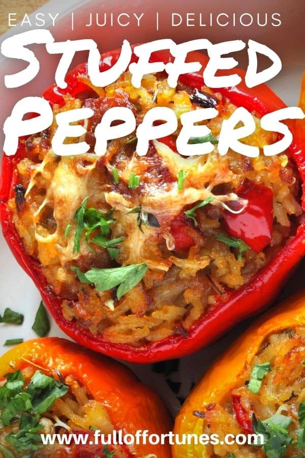 Easy Juicy Delicious Stuffed Peppers